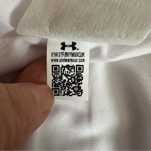 Under Armour Performance TERPS Tee T Shirt Top Dukes Mayo Bowl White NWT Large - Picture 8 of 14